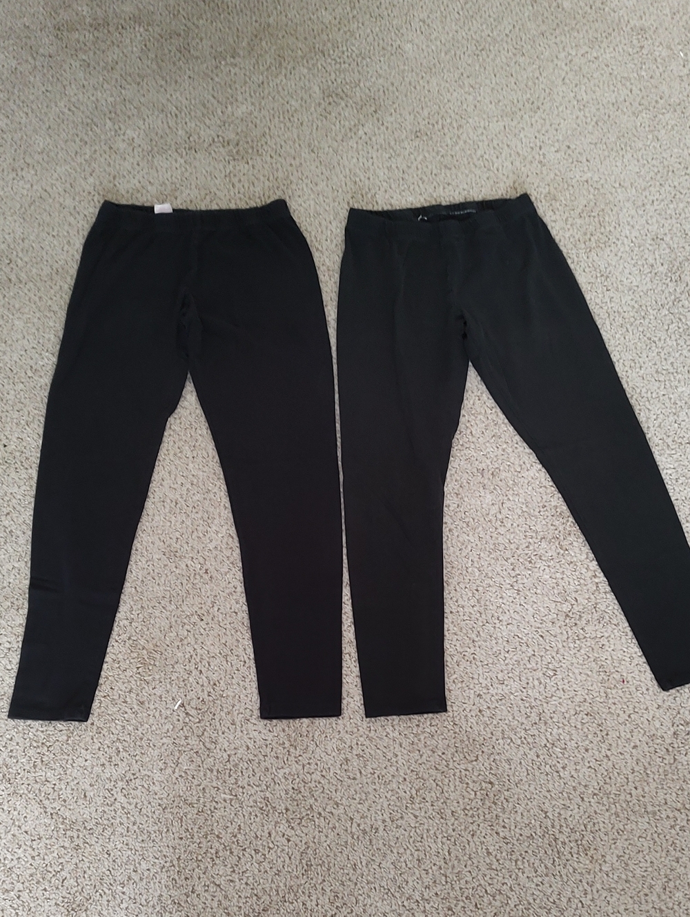 No Boundaries Black Pull-On Leggings - 2 Pack